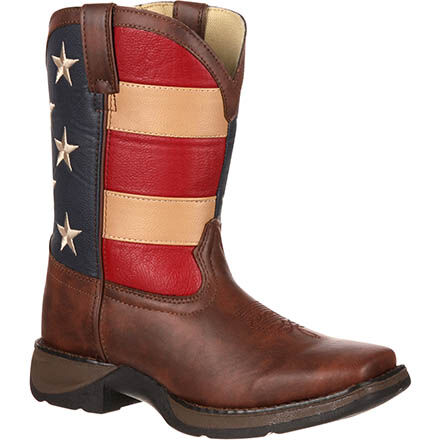 Durango Kids Patriotic Western Flag Boot